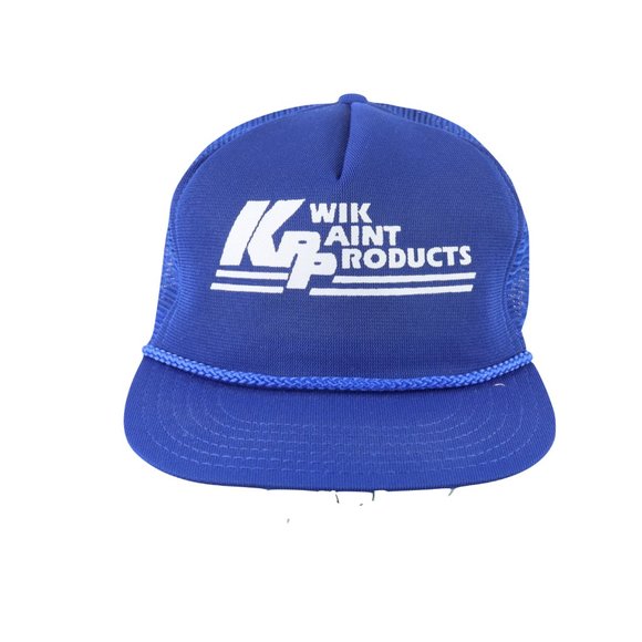 Vintage Other - Vintage 80s Kwik Paint Products Roped Trucker Hat